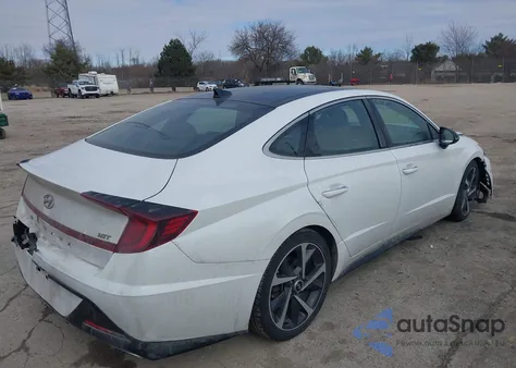 2021 Hyundai Sonata Sel Plus from USA, damaged, VIN 5NPEJ4J26MH107766